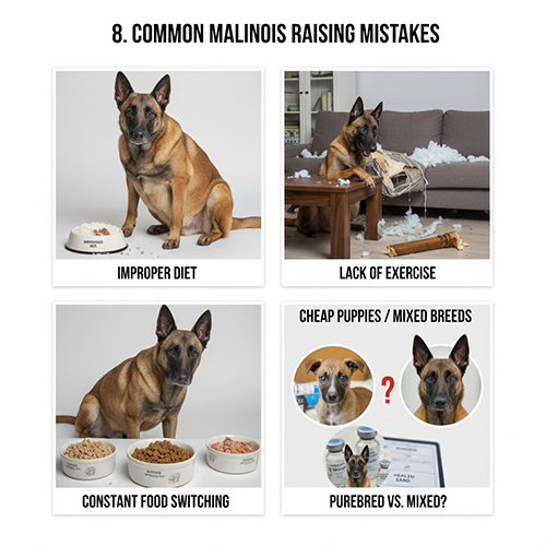 Những lỗi phổ biến khi nuôi chó Béc Bỉ Malinois tại Việt Nam