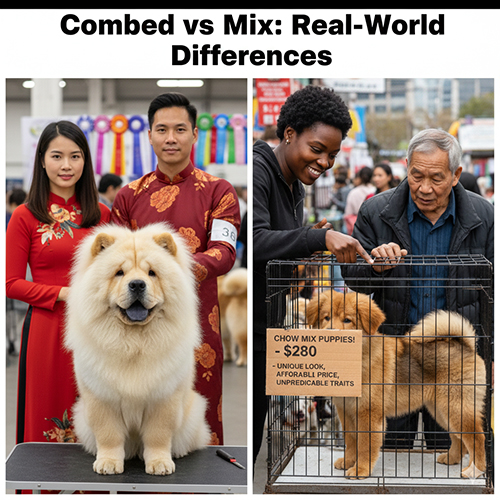 So sánh Chow Chow thuần và Chow lai qua hai bối cảnh thực tế