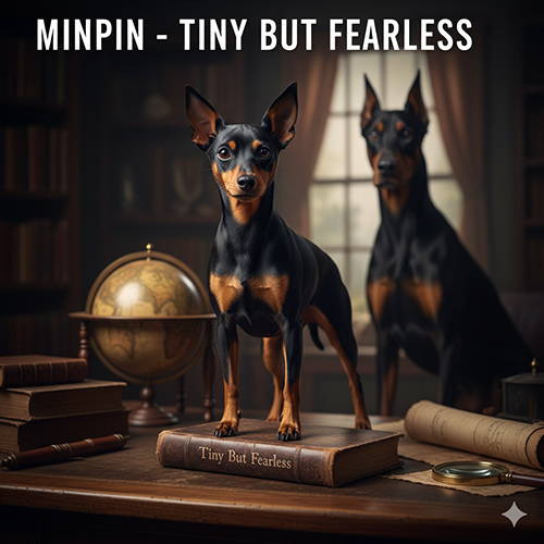 Phốc Hươu Minpin nhỏ nhưng gan dạ năng động dễ nuôi