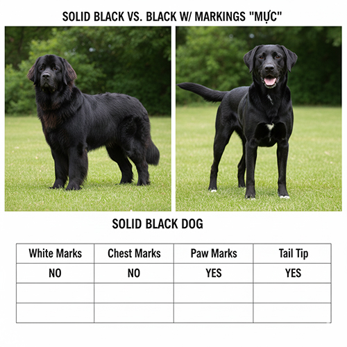 bang so sanh cho den tuyen va cho muc theo dau trang va nen mau