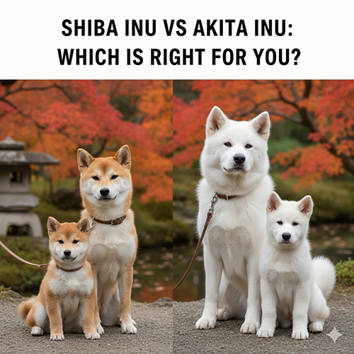 So sánh chó Shiba Inu và Akita Inu về kích thước, tính cách và mức độ phù hợp nuôi trong gia đình