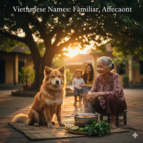 Tên chó tiếng Việt thân quen và tình cảm – gợi ý đặt tên theo thiên nhiên, màu sắc, món ăn và tính cách