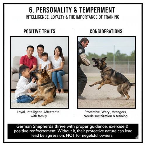 Ảnh chia đôi: một bên là gia đình Việt Nam chơi đùa với chó Becgie, bên kia là chó làm việc tương tác với K9 trainer