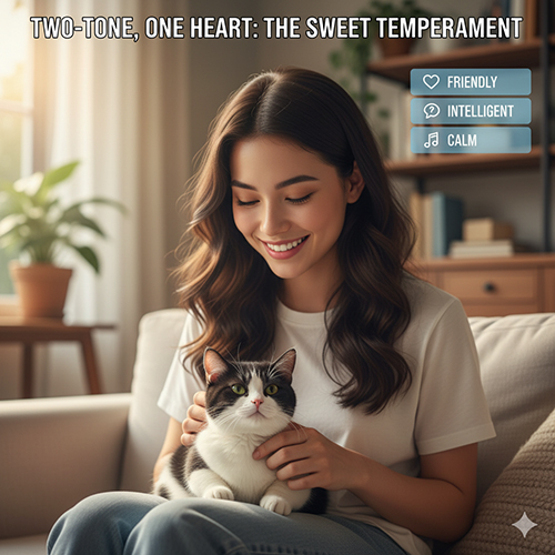 Tính cách mèo Munchkin Bicolor – thân thiện, thông minh và dịu dàng