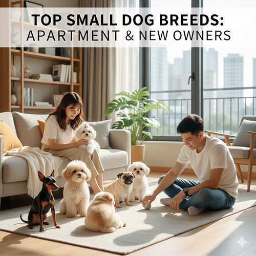 Top giống chó nhỏ, mini, siêu nhỏ hợp căn hộ và người mới bắt đầu