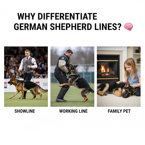 Vì sao cần phân biệt các dòng chó Becgie: showline, working line và dòng thú cưng gia đình