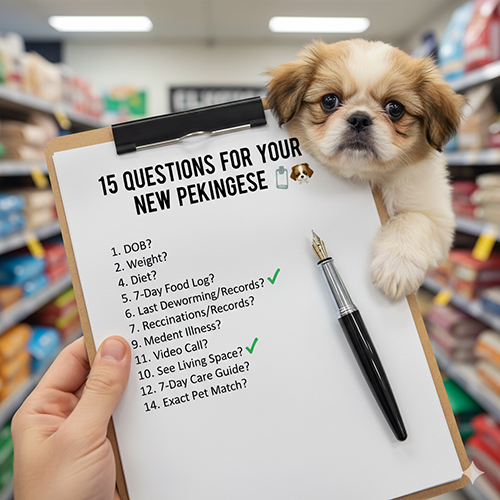 Danh sách 15 câu hỏi quan trọng cần hỏi khi mua chó Bắc Kinh