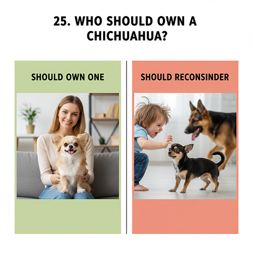 Ai nên nuôi chó Chihuahua và ai nên cân nhắc trước khi chọn giống chó này