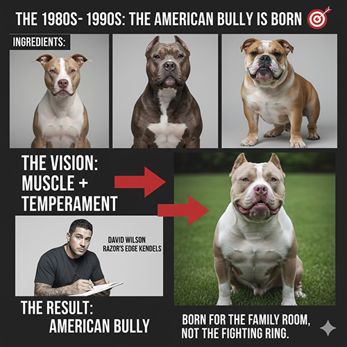 Lịch sử ra đời American Bully từ các dòng Pitbull, AmStaff và Bulldog