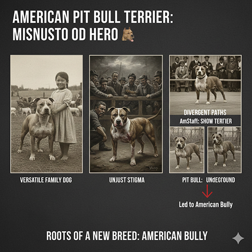 American Pit Bull Terrier – tổ tiên quan trọng và những hiểu lầm kéo dài