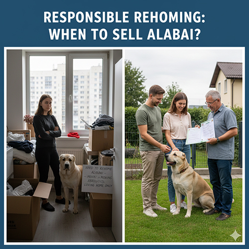 Khi nào nên bán hoặc chuyển nhượng chó Alabai một cách có trách nhiệm