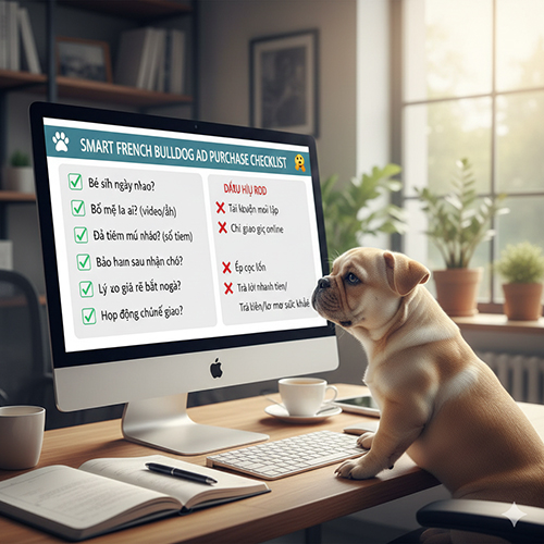 Cách đọc tin rao giá chó Bull Pháp thông minh
