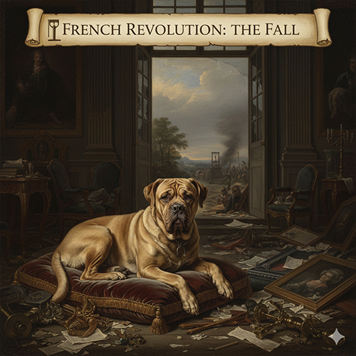 Chó Ngao Pháp Dogue de Bordeaux trong bối cảnh Cách mạng Pháp, khi giới quý tộc sụp đổ và giống chó đứng trước nguy cơ tuyệt chủng