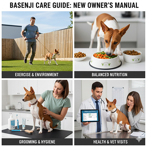 Hướng dẫn cách nuôi chó Basenji cho người mới với vận động, ăn uống và chăm sóc sức khỏe