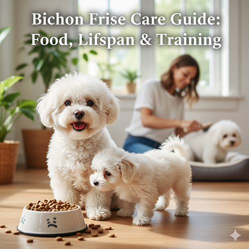 Cách nuôi chó Bichon Frise trong nhà: chế độ ăn, tuổi thọ và huấn luyện cơ bản