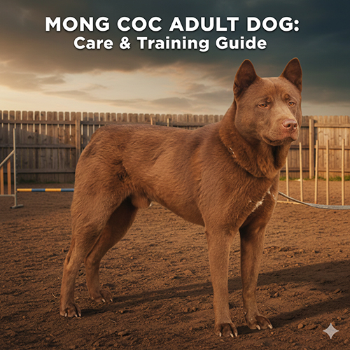 Hướng dẫn nuôi và huấn luyện chó Mông Cộc trưởng thành đúng cách