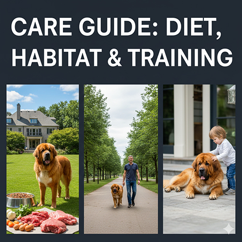 Hướng dẫn nuôi chó Ngao Tây Tạng về chế độ ăn, môi trường sống và vận động hàng ngày