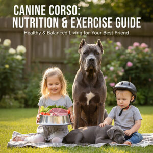 cách nuôi chó ngao ý cane corso ăn gì và vận động thế nào để khỏe mạnh cân bằng