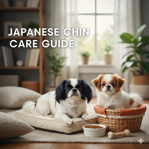 Cách nuôi chó Nhật Japanese Chin trong nhà, ăn uống và chăm sóc đúng cách