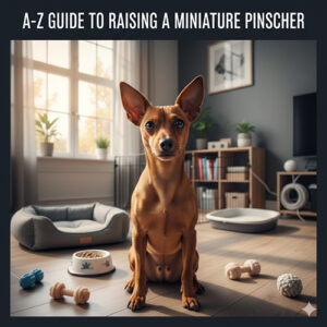 Chó Phốc hươu ngồi trong nhà với không gian sống gọn gàng phù hợp người mới nuôi