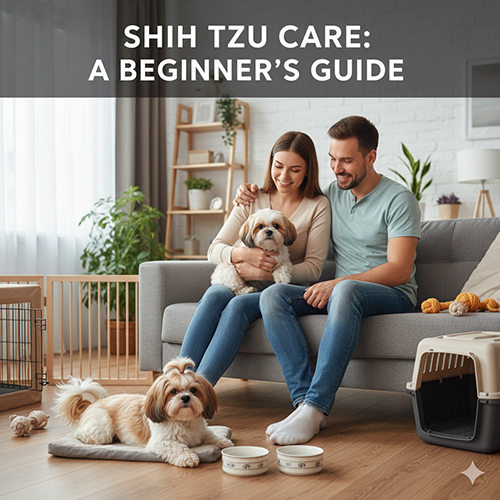 Cách nuôi chó Shih Tzu cho người mới bắt đầu trong gia đình