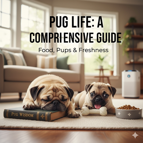 Cách nuôi và chăm sóc chó Pug mặt xệ trong nhà với lịch ăn và vệ sinh cơ bản