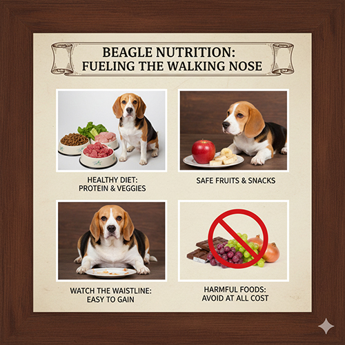 Chó Beagle ăn gì – chế độ dinh dưỡng chuẩn cho giống chó ham ăn