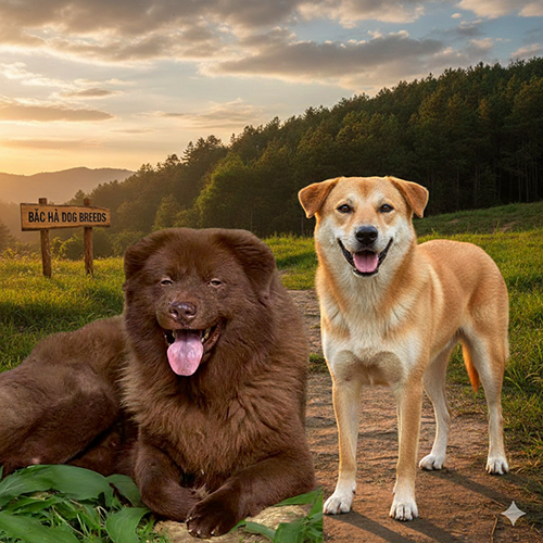 So sánh chó Bắc Hà thuần chủng và chó Bắc Hà lai qua ngoại hình và vóc dáng