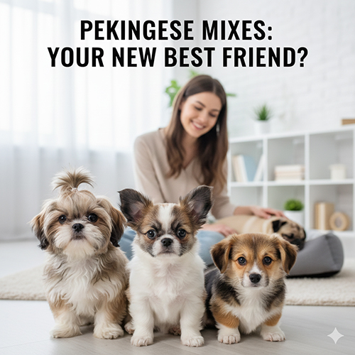 Chó Bắc Kinh lai Chihuahua Corgi Shih Tzu với ngoại hình nhỏ gọn dễ thương trong không gian gia đình