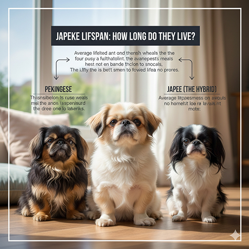 Chó Bắc Kinh lai Nhật sống bao lâu và tuổi thọ trung bình dễ hiểu