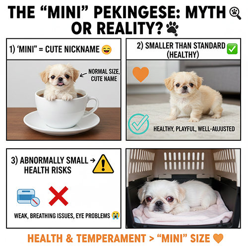 Giải thích chó Bắc Kinh mini và rủi ro bị thổi giá trên thị trường