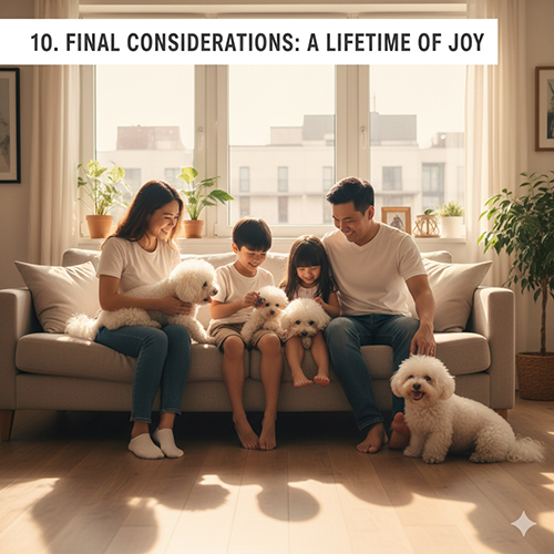 Những lưu ý quan trọng trước khi đón một bé Bichon Frise về nhà