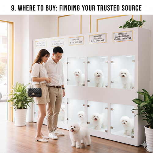 Mua chó Bichon Frise ở đâu uy tín tại Việt Nam