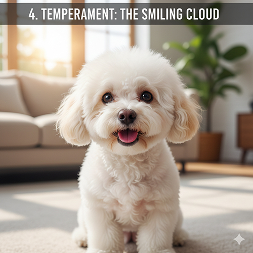 Tính cách chó Bichon Frise – chú “mây trắng biết cười”