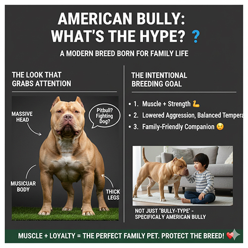 Giống chó Bully là gì và vì sao American Bully trở nên phổ biến