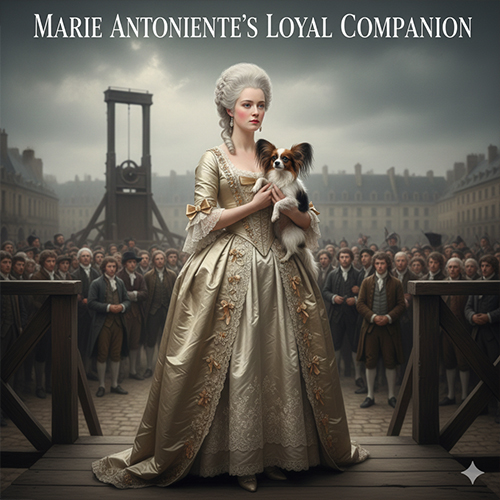 Chó Bướm Papillon gắn liền với hoàng gia Pháp và Nữ hoàng Marie Antoinette