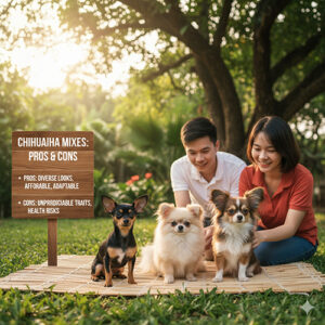 Chó Chihuahua lai với nhiều giống phổ biến tại Việt Nam như Phốc Sóc, chó ta, Poodle