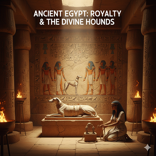 Chó Greyhound xuất hiện trong lăng mộ Ai Cập cổ đại với vai trò linh thiêng và hoàng gia