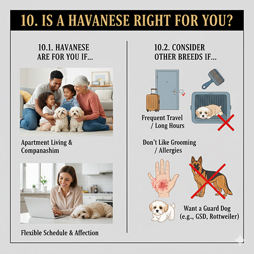 So sánh chó Havanese phù hợp với gia đình và những trường hợp nên cân nhắc giống khác