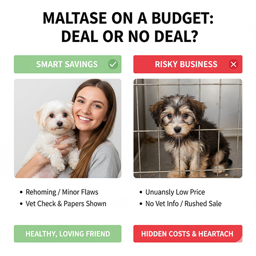 Cảnh báo chó Maltese giá rẻ: phân biệt “giá mềm hợp lý” với “giá rẻ bất thường” để tránh bẫy khi mua