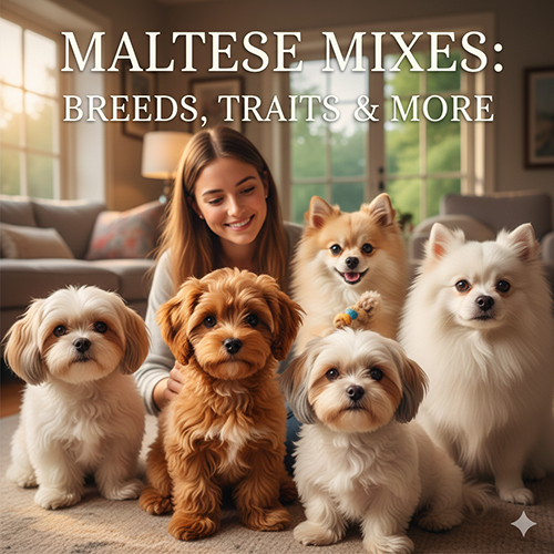 Chó Maltese lai với Poodle, Phốc Sóc và các giống nhỏ phổ biến khác