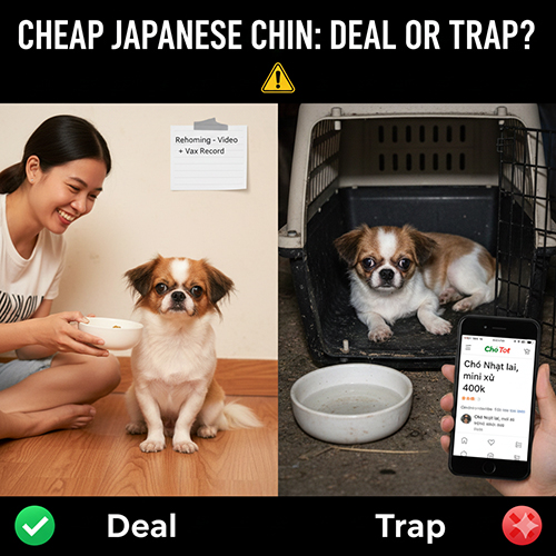Chó Nhật giá rẻ là deal tốt hay bẫy rủi ro khi mua