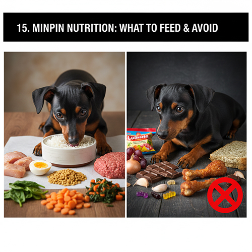 Chó Phốc hươu Minpin ăn gì và những thực phẩm cần tránh