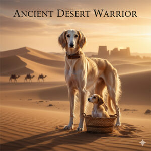 Giống chó Saluki – chiến binh sa mạc cổ xưa với vóc dáng thanh lịch và quý phái
