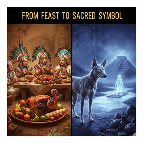 Chó Xoloitzcuintle trong nghi lễ Aztec – từ mâm cỗ đến biểu tượng linh thiêng