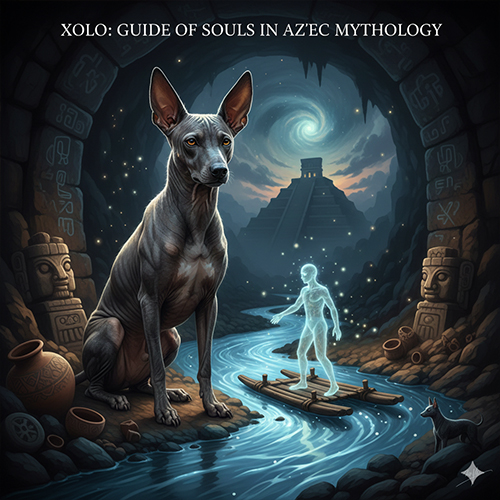 Chó Xoloitzcuintle trong thần thoại Aztec – người dẫn đường linh hồn