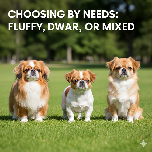 Chọn chó Nhật theo nhu cầu lông xù, chân lùn hoặc chó lai để tránh mua theo cảm xúc