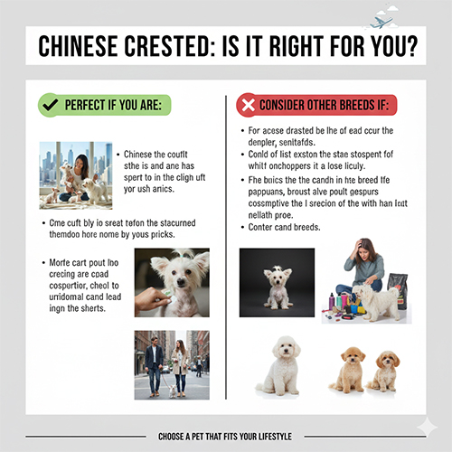 Có nên nuôi chó có mào Chinese Crested và giống này phù hợp với ai