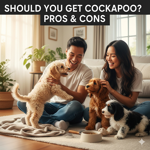 Có nên nuôi chó Cocker lai Poodle Cockapoo trong gia đình trẻ, căn hộ và nhà phố