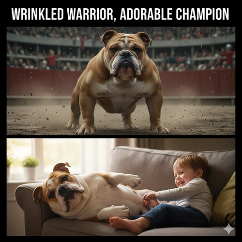 Đặc điểm ngoại hình Bulldog Anh vừa mạnh mẽ vừa đáng yêu